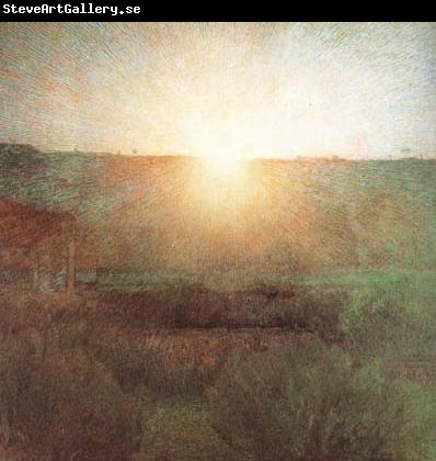 Giuseppe Pellizza da Volpedo The Rising Sun or The Sun (mk19)